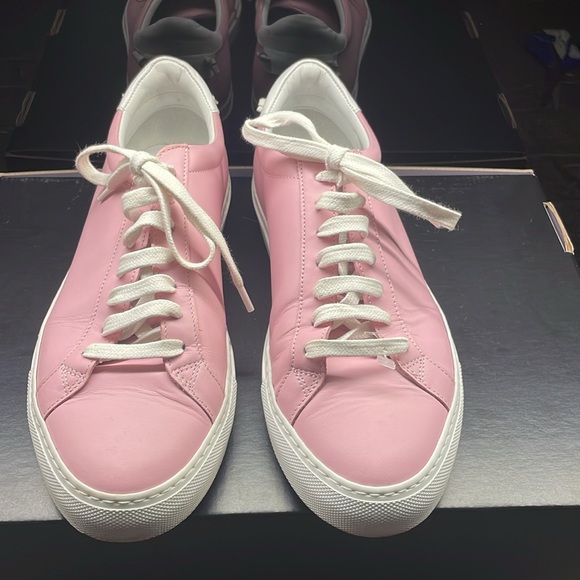 Givenchy pink leather sneakers - Picture 3 of 6